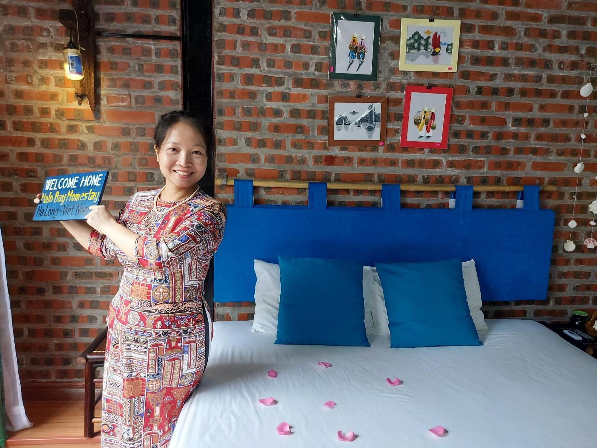 Halo Bay Homestay Халонг Номер фото